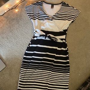 Rebel Sugar wrap around knee length dress